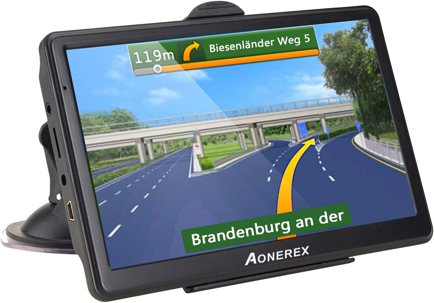 navigazione gps per le mappe dell'europa per auto