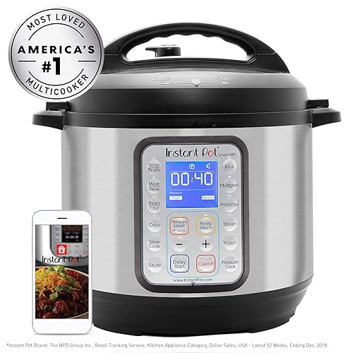Instant Pot Smart Wifi Quart Multi-use Electric Pressure, Slow