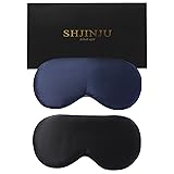 2-Pack 100% Real Natural Silk Eye Mask, Silk