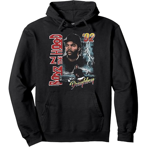 Amazon.com: Boyz n the Hood Four Block Poster Pullover Hoodie