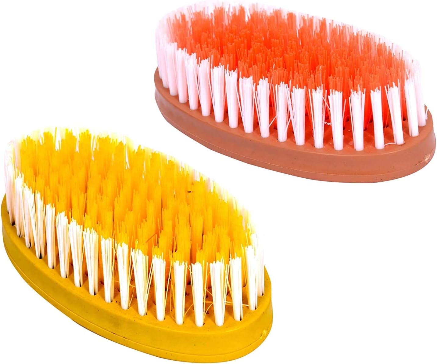 DISHA Laundry Brush/Clothes Wash Brush with Semi Hard Bristles (2