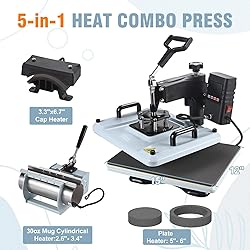 PlanetFlame Heat Press Machine 12x15
