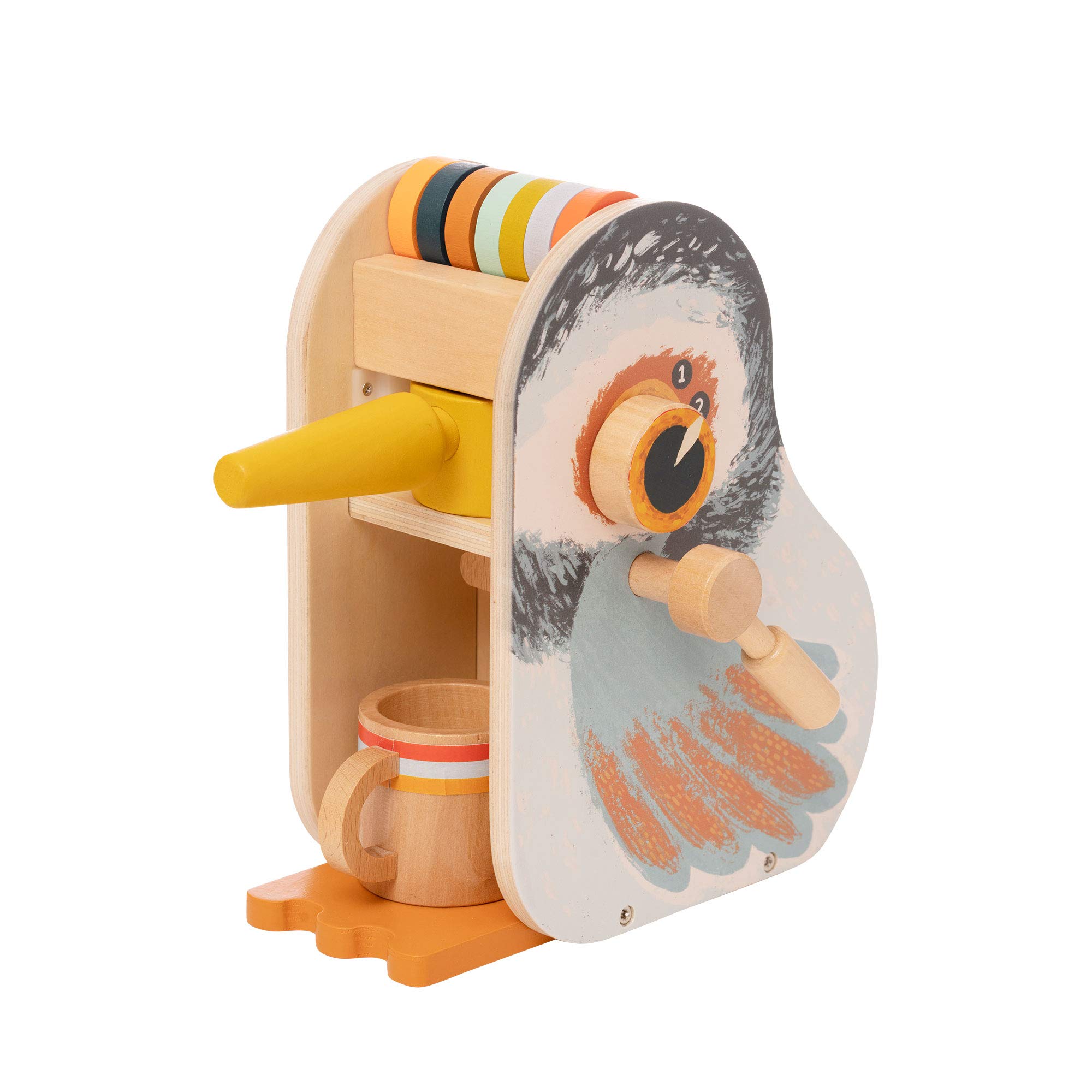 Manhattan Toy Early Bird Espresso Toddler & Kids Pretend Play Cooking Toy Set