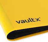 Vault X 12 Pocket Strap Binder 480 Cards Yellow 20 Pages Standard view 5