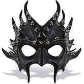 Attitude Studio Steampunk Metallic Devil Mask Costume Accessory