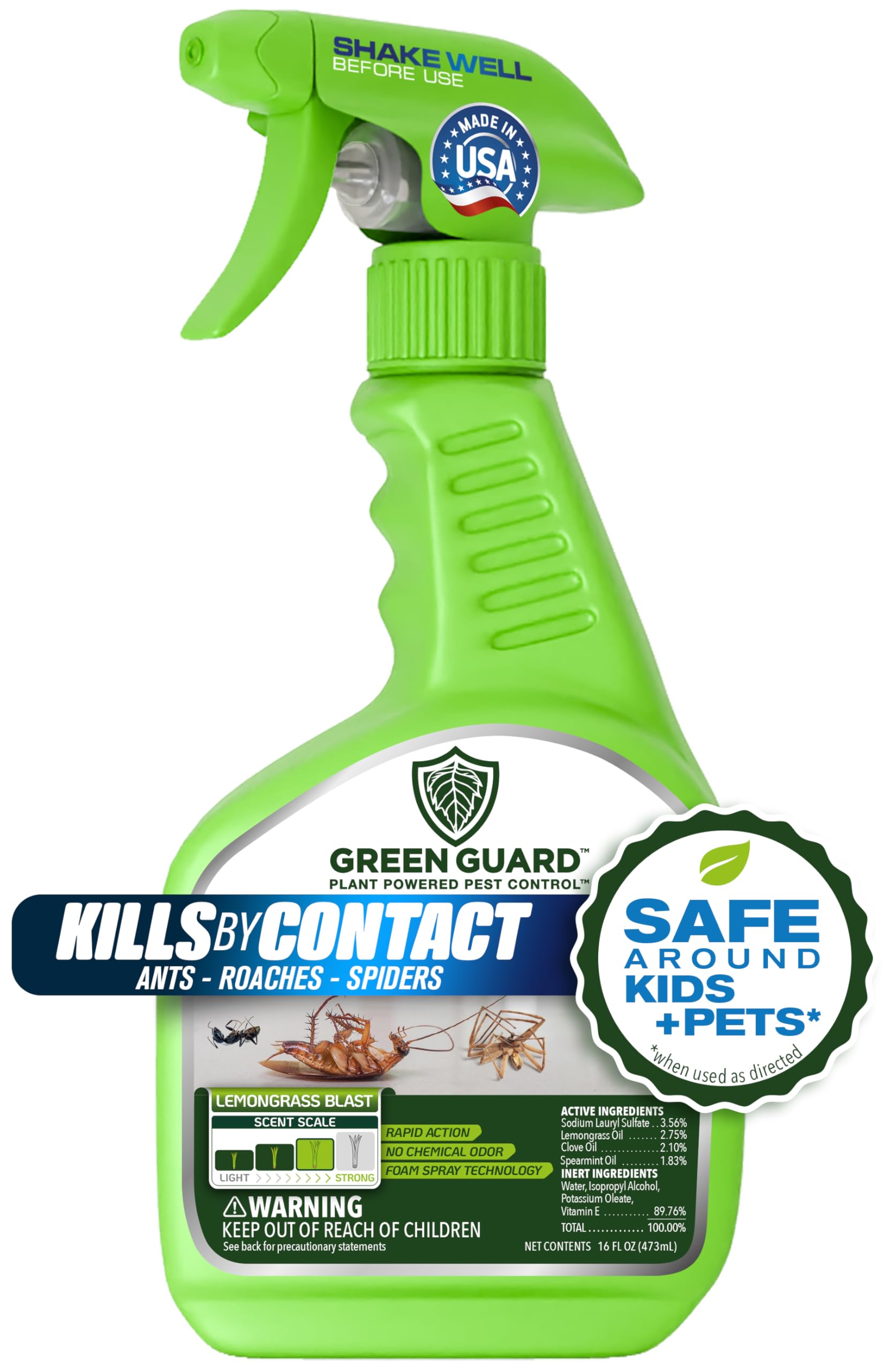 Green Guard Pest Control Spray - Indoor & Outdoor
