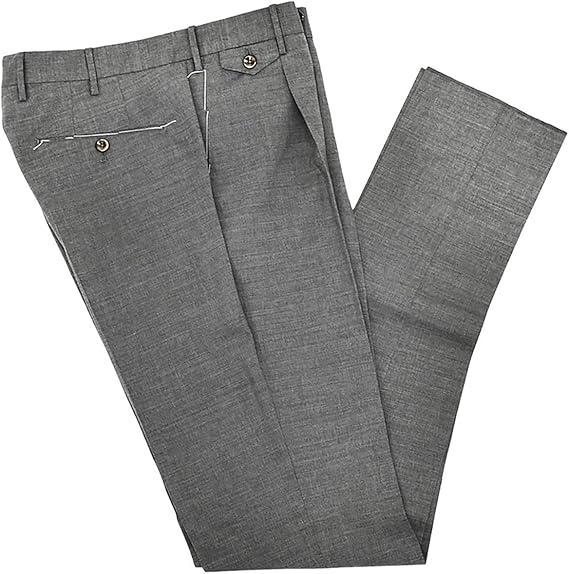 Amazon ピーティートリノ Pt Torino ウールスラックス メンズ ストレッチパンツ グレージュ 46サイズ S相当 並行輸入品 ロングパンツ 通販