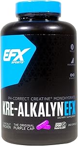 EFX Sports Kre-Alkalyn EFX, 240 Capsules