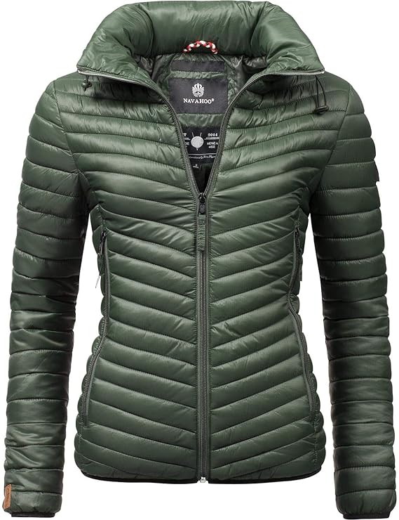 Navahoo Damen Stepp-Jacke Übergangsjacke Pari 10 Farben XS-XXL
