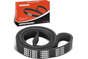 A-Premium Engine Serpentine Drive Belt Compatible with Toyota, Hyundai, Kia & Lexus Cars - Camry, RAV4, Elantra, Sonata, Acce