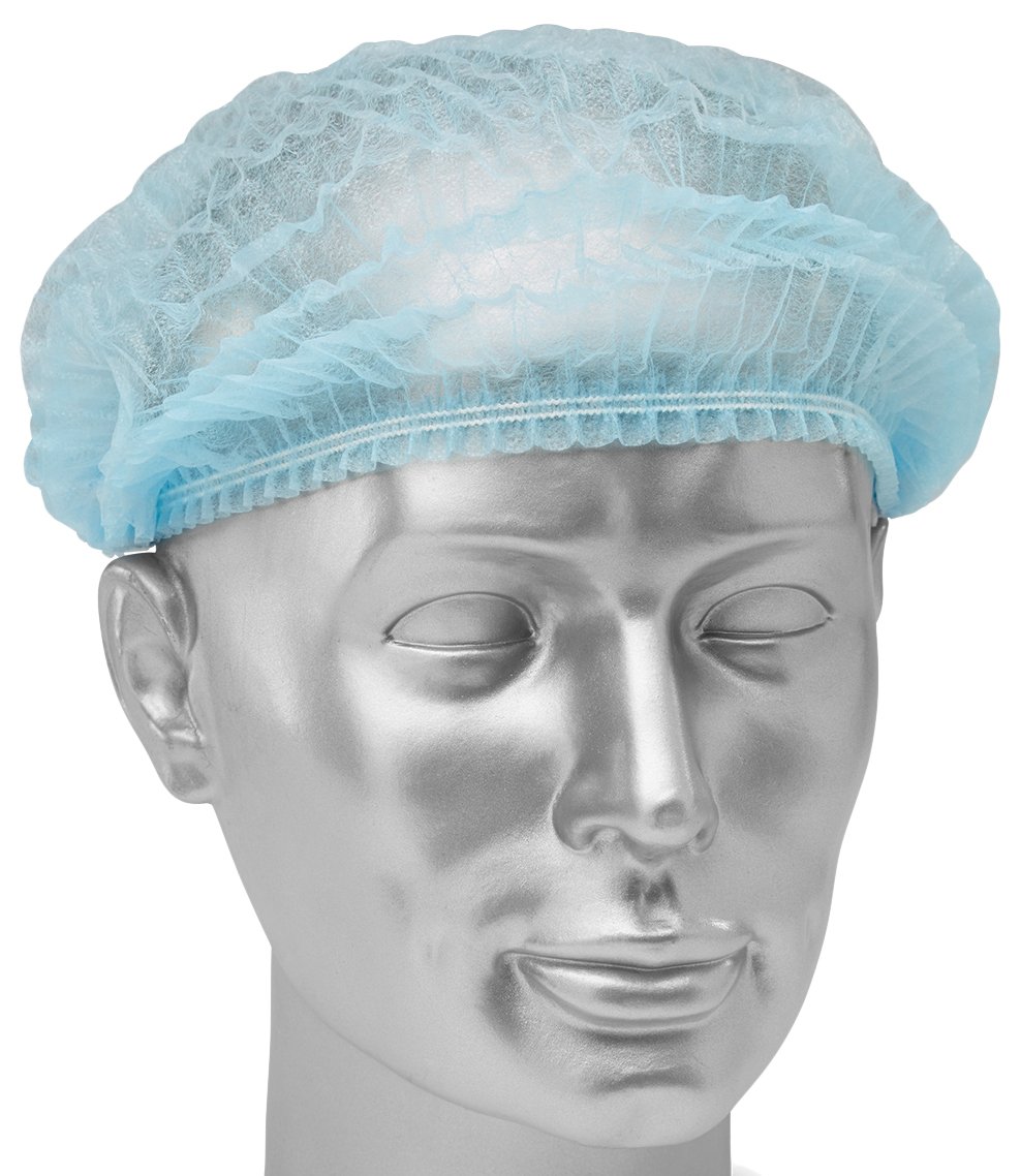 DISPOSABLE MOB CAP BLUE