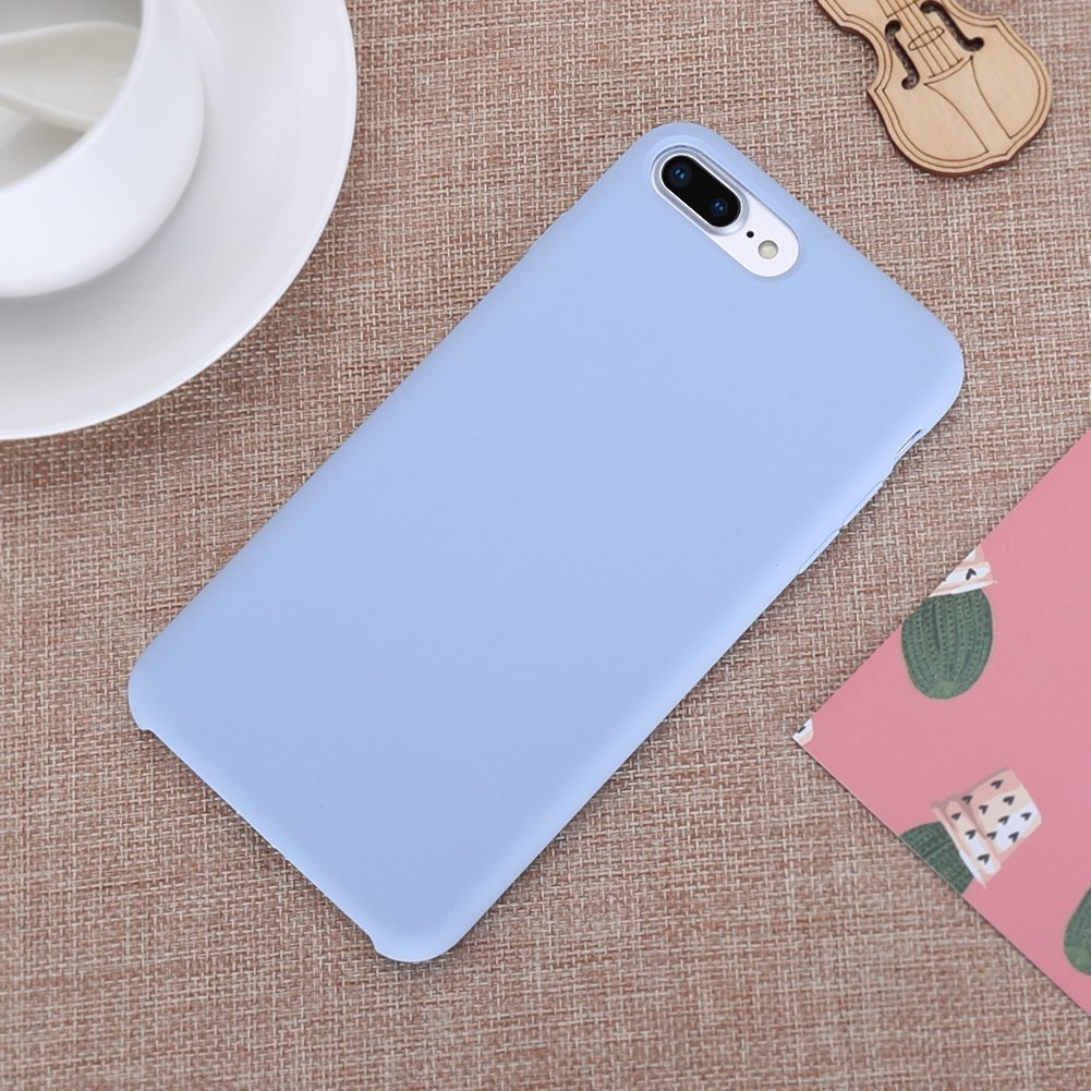 iPhone 8 Plus Case, iPhone 7 Plus Case, Casegory Cover with Liquid Silicone Gel Rubber and Soft Microfiber Cloth Case for Apple Mobile Phone iPhone 8 Plus and iPhone 7 Plus (5.5inch)