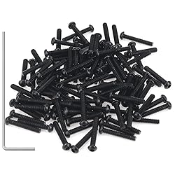 105 Pieces M2 x 12mm Button Head Socket Cap