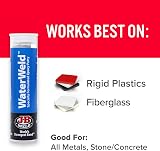 J-B Weld WaterWeld Underwater Adhesive Putty - 2 oz Off White - Repairs Leaks view 7