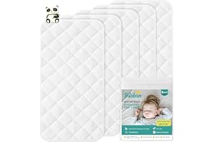 Blioban Waterproof Changing Pad Liners with Non-Slip Back, Changing Pad Liners Extra Thick Absorbant Large Size Washable, Reu