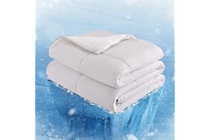 NEXHOME PRO Lightweight Cooling Comforter King,Organic Natural Viscose from Bamboo Duvet Insert 8 Corner Tabs, All Season Bedding Blanket for Hot Sleepers (106"x 90")