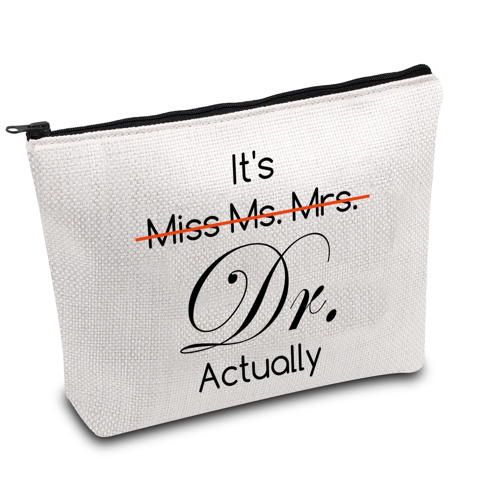 Generic PHD Graduation Gift Doctorate Degree Cosmetic Makeup Bag (It Dr Actually)