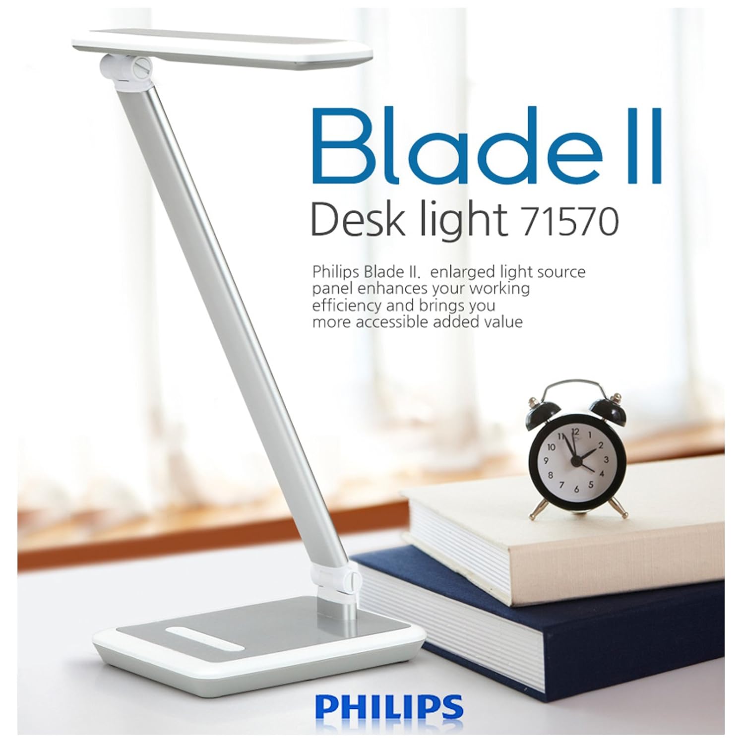 philips blade ii led table lamp