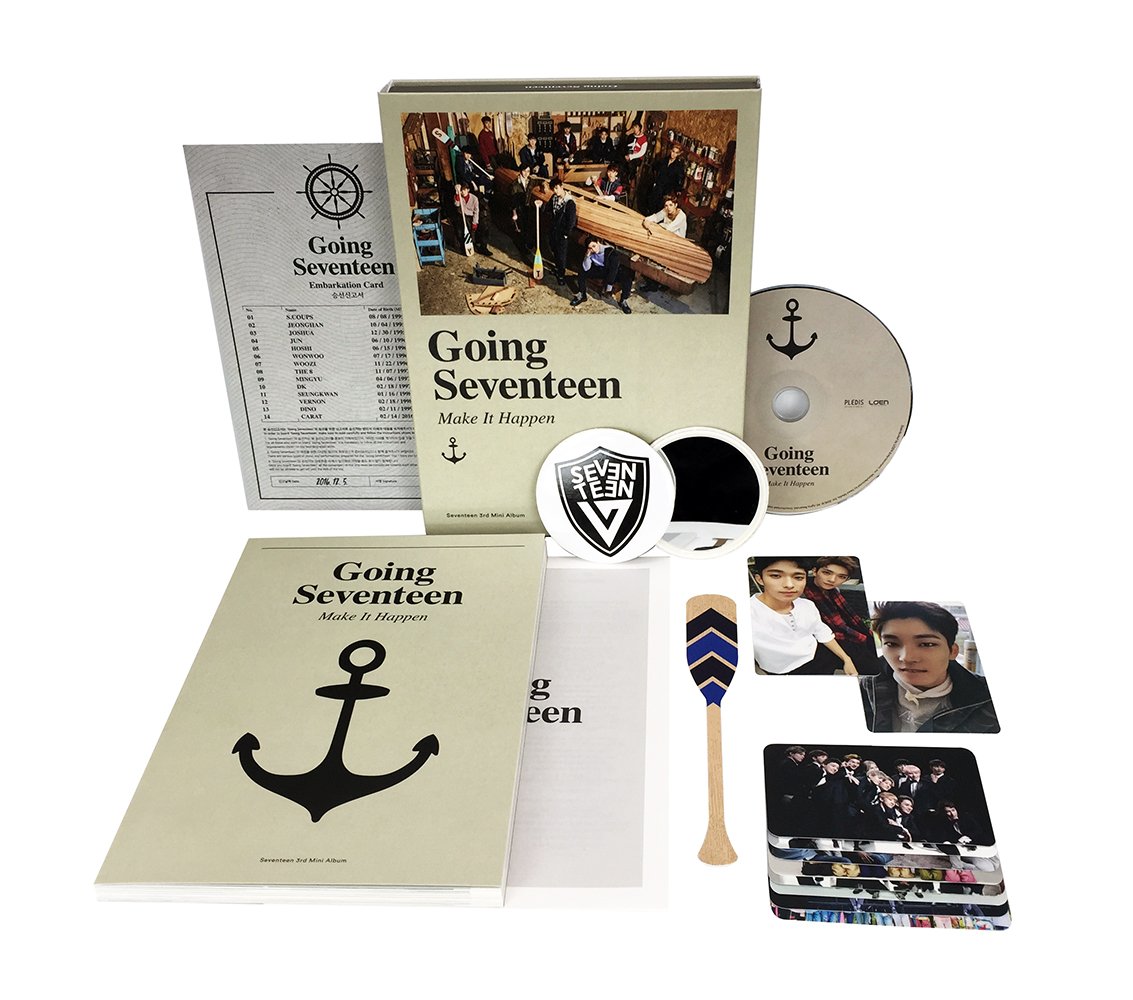 Buy SEVENTEEN - GOING SEVENTEEN 3rd Mini Album [Make It Happen] CD 
