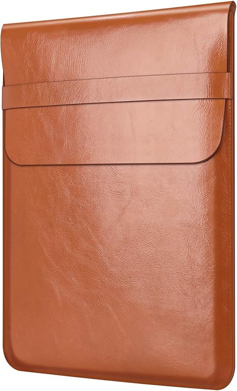 Tecool 12 5 13 Pouces Housse Pc Portable Cuir Pu Pochette Ordinateur Portable Laptop Sleeve Sacoche Pour 18 Macbook Air 13 A1932 179 16 19 Macbook Pro 13 A1706 A1708 A19 159 Marron Accessoires Sacs Et Housses Pour Ordinateur Portable