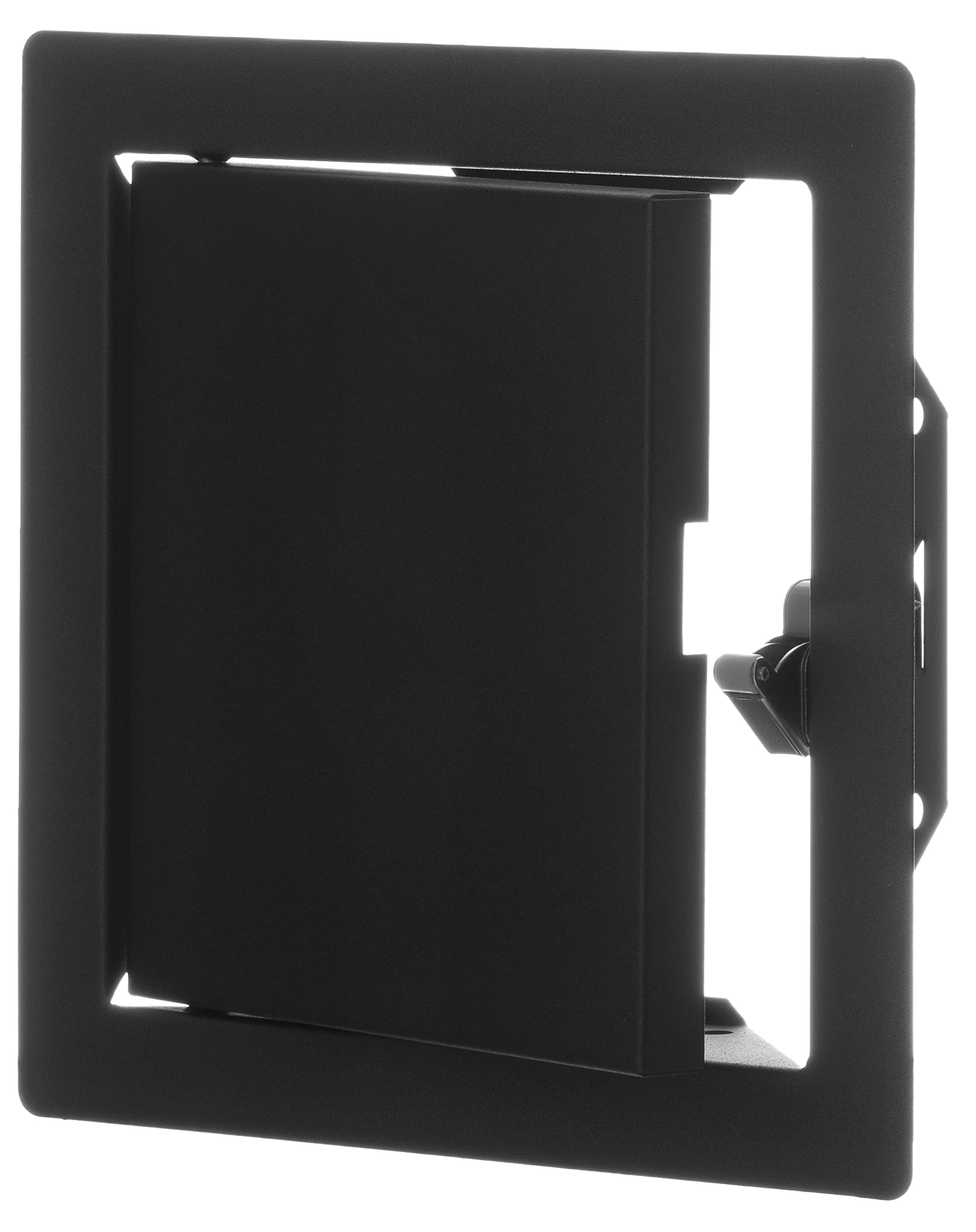 Steinberg14 Anthracite 15x15 cm / 6x6 Inspection Flap with Pressure Lock with Push Door Opener 150 x 150 mm