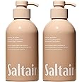 Saltair Body Wash, Santal Bloom 2-Pack. Moisturizing Body Cleanser with Monoi Oil and Cupuacu Butter. Luxury Shower Gel for Women. Vegan, Cruelty-Free Paraben Free. 2x 17oz Pump Bottles