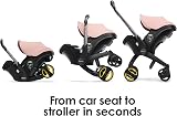 Doona Doona+ Baby Car Seat & Stroller Gold 0+ Convertible Pram with 5-Point view 6