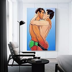 Gay Porn Art Poster Gay Erotica (4) Wall Art Deco