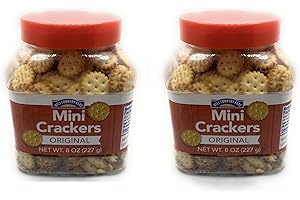 Hill Country Fare Mini Crackers 8oz - 2 pack (Original)