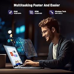ACEMAGIC Laptop Computer 16GB DDR4 512GB