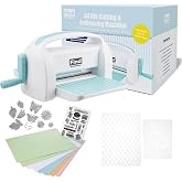 Find Scrapblooms Die Cutting Machine for Card Making, Foldable Embossing Machine for Scrapbooking，DIY Paper Craft (Gift Box), 9" Opening