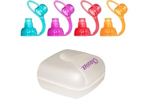 ChooMee SoftSip Food Pouch Tops | 4 Colors + White case | Prevent Spills and Protect Childs Mouth