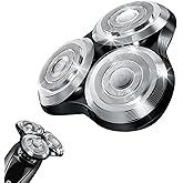 New Upgrade SH90 Replacement Shaver Heads Compatible with Philips Norelco Series 9000 (S9000) Shavers Replacement Heads (SILVER(1pcs))