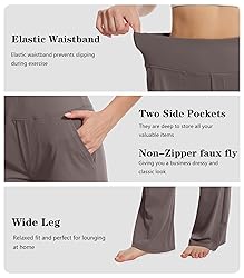 Yoga Pants Women Wide Leg Pants High Waist Stretch