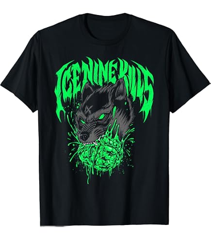 Amazon.com: Ice Nine Kills Jason Mask T-Shirt : Clothing, Shoes