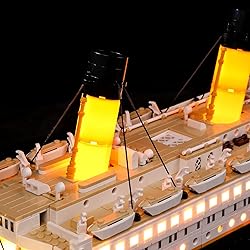 BRIKSMAX Led Lighting Kit for Creator Titanic