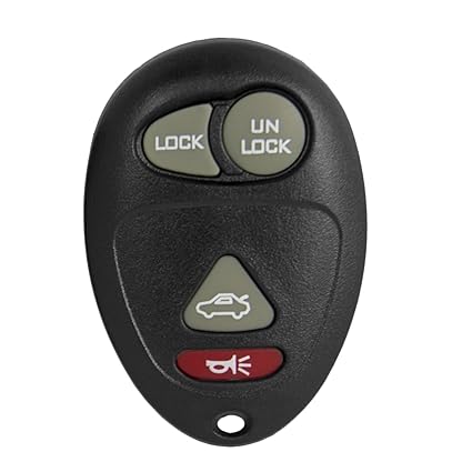 New 4 Buttons Keyless Smart Remote Key Shell Case Fob For 2002 2005 Buick Century Buick Rendezvous Pontiac Aztek Fcc Id L2c0007t No Chips Inside