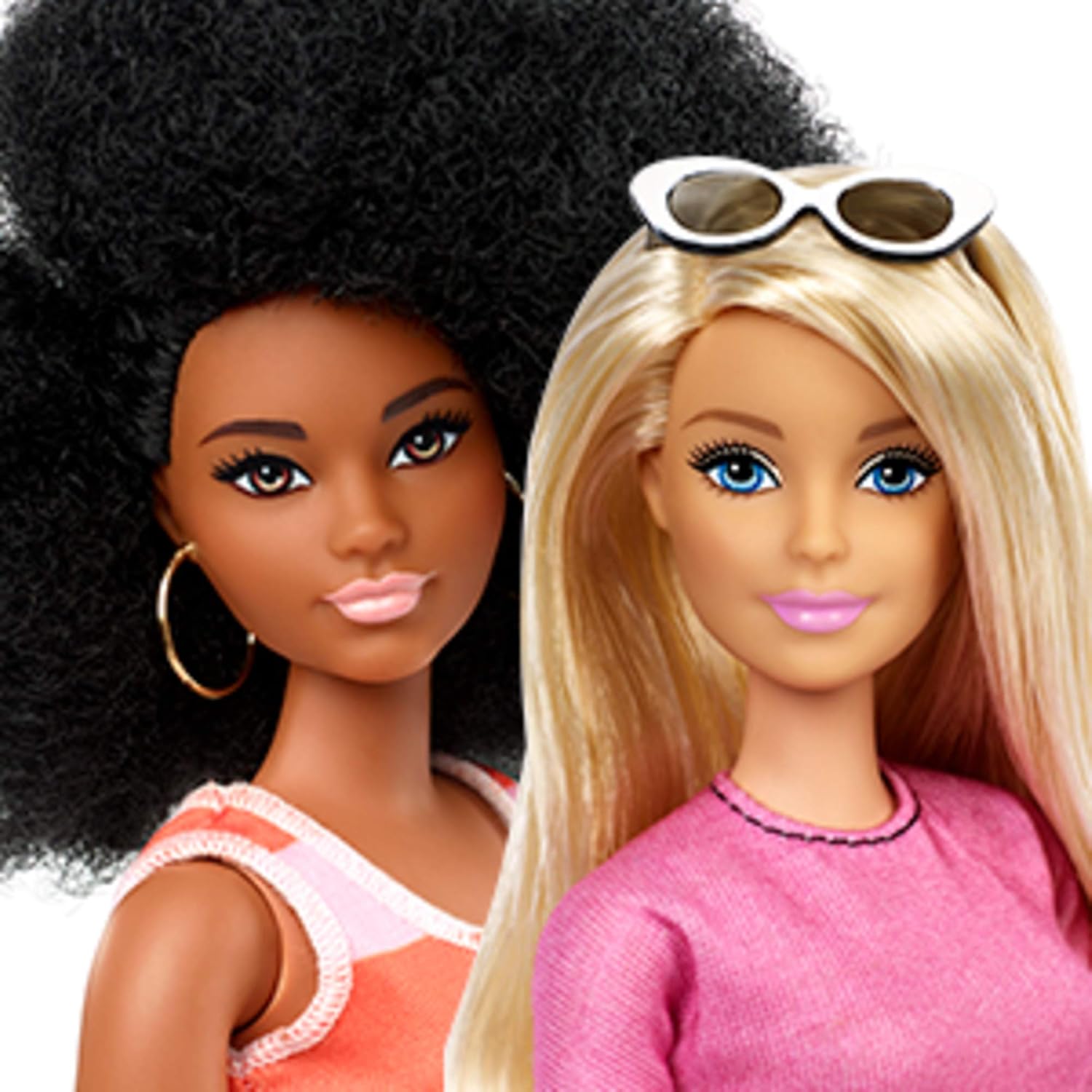 Barbie Mattel Fashionista Pack of 4 Dolls, Toy +3 Years GBK91, Multicoloured, 13 inches - Image 4
