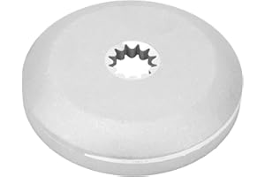 51 Teeth ATV Gear, High Strength Aluminum ATV Winch Gear 91mm OD ATV Gear Easy Installation for 2000 to 3000lb ATV Winch