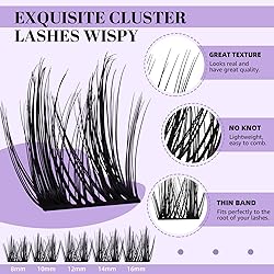 B&Q Lash Clusters D Curl 8-16MIX 84 PCS Eyelash