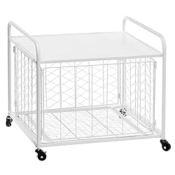 mDesign Small Portable Mini Fridge Storage Cart