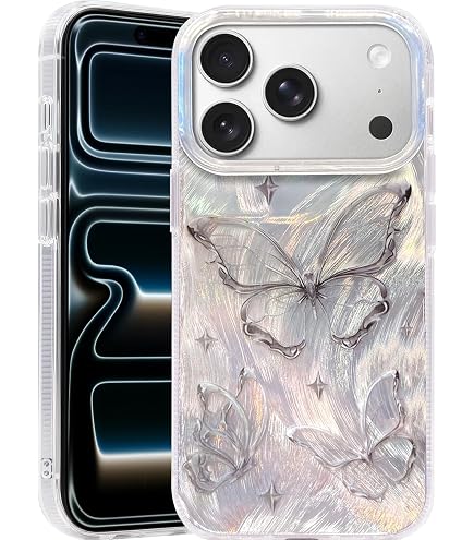 Custodia IPhone 15 Pro Max Fiore Rosa Trasparente Con Airbag, Morbida TPU Antiurto, Sottile E Leggera Per Donne