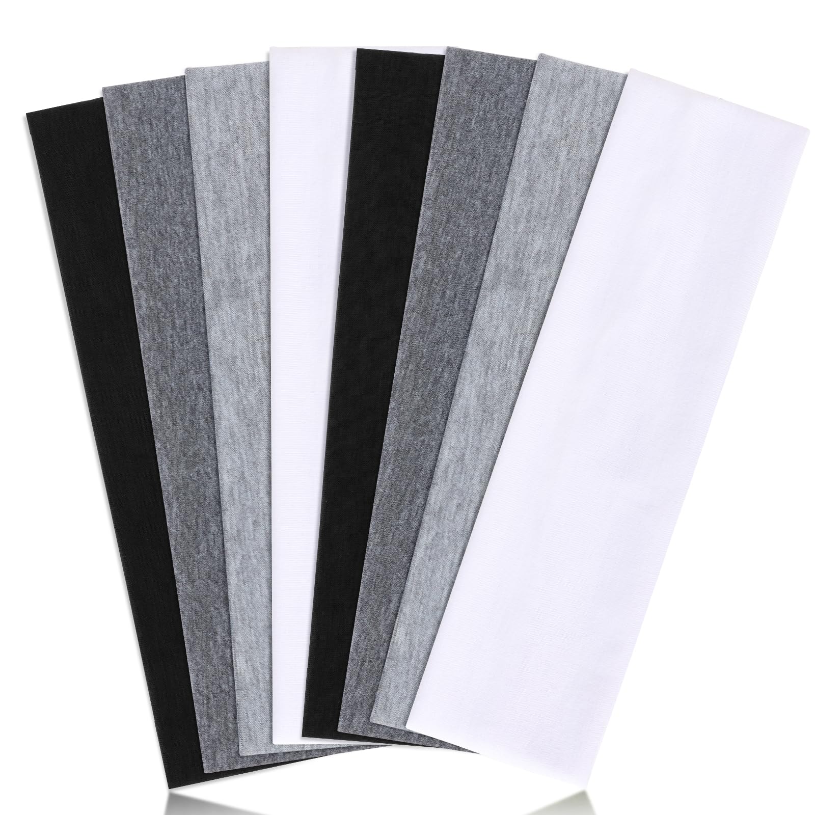 DRESHOW 6cm Wide Headband for Women Men Stretchy Head Band Gym Exercise Yoga Headbands for Women's Hair, Breathable Hair Band for Sweat-Wicking — image 1