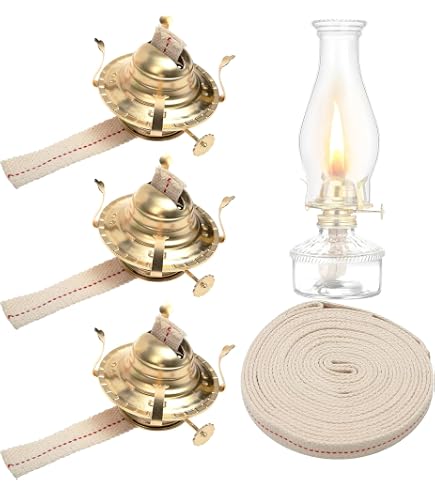 Amazon.com: HONMEET Miniature Oil Lamp Parts Oil Lamp Wick and