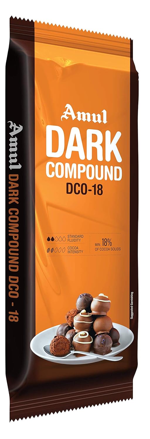 Amul Dark Compound Slab DCO18 500gm Amazon.in Grocery & Gourmet Foods
