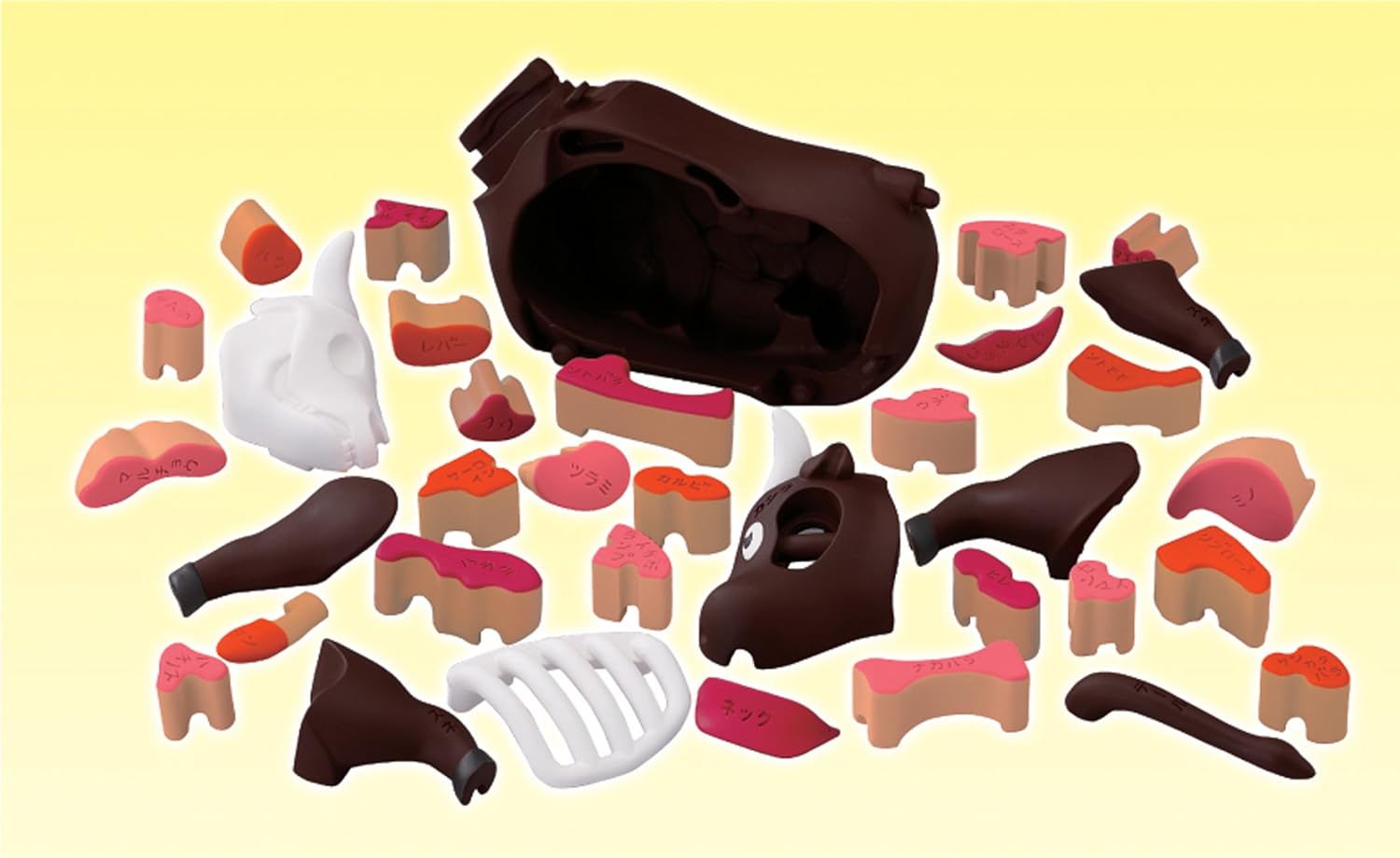 全パーツをバラバラにした様子。