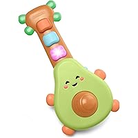 Skip Hop Baby Toy Guitar, Farmstand Grow & Play, Rock-A-Mole Guitar