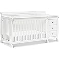 DaVinci Kalani 4-in-1 Convertible Crib and Changer Combo in White