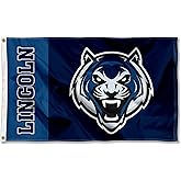 Lincoln Blue Tigers Wordmark Large Grommet Banner Flag