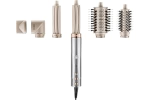 Lecomely 5 in 1 Air Wrap Hair Styler with Automatic Curling & Drying Features Professional High-Speed Air Styler with Negativ